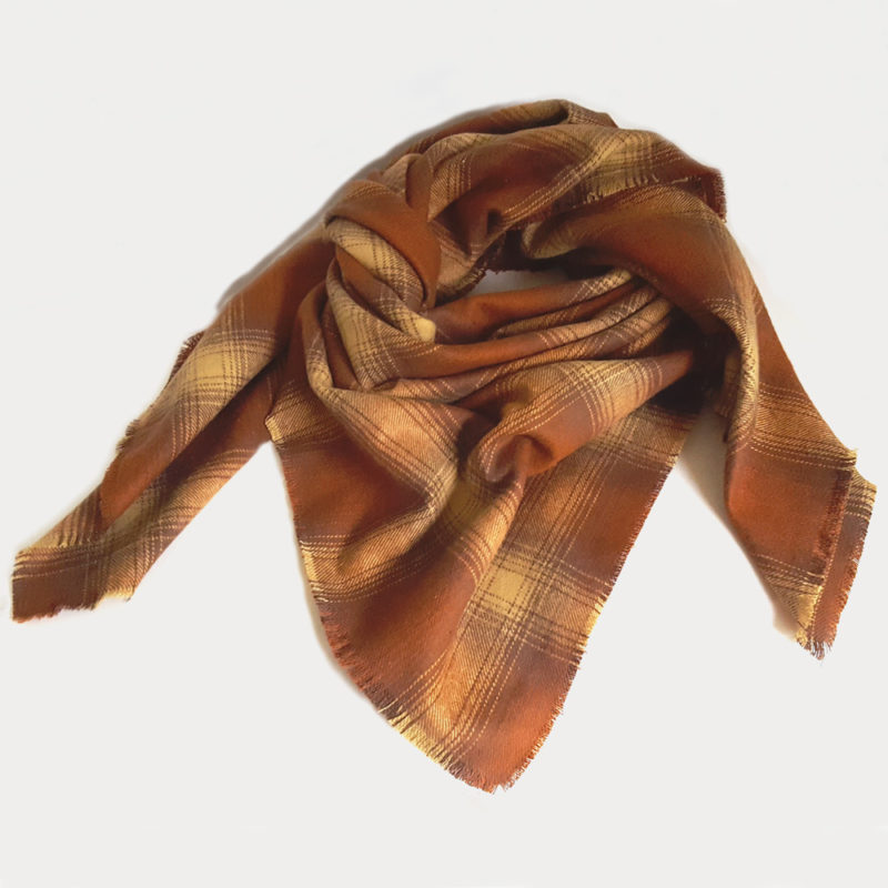 Blanket Scarf-Acorn Plaid