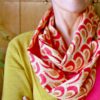 grenadine cotton voile infinity scarf