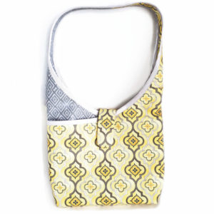 Hobo shoulder bag moroccan tile print